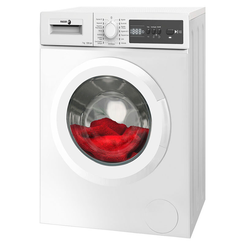 Lavadora carga frontal Fagor 3FE7412 – 8 kg, Clase A, 1.200 rpm