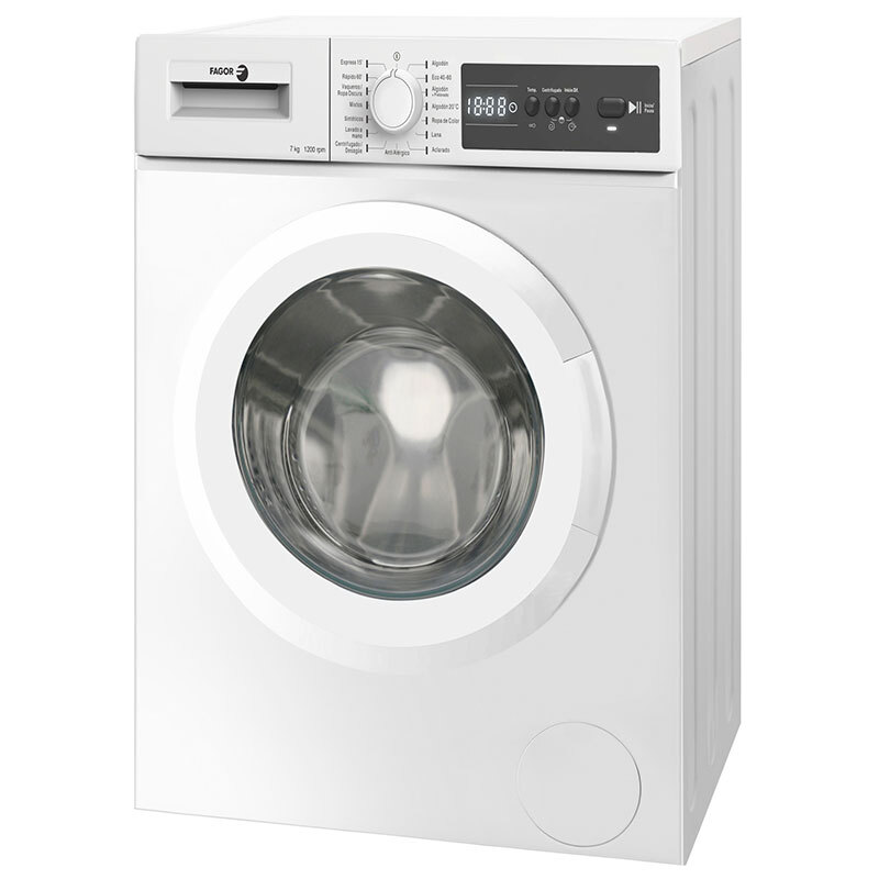 Lavadora carga frontal Fagor 3FE7412 – 8 kg, Clase A, 1.200 rpm