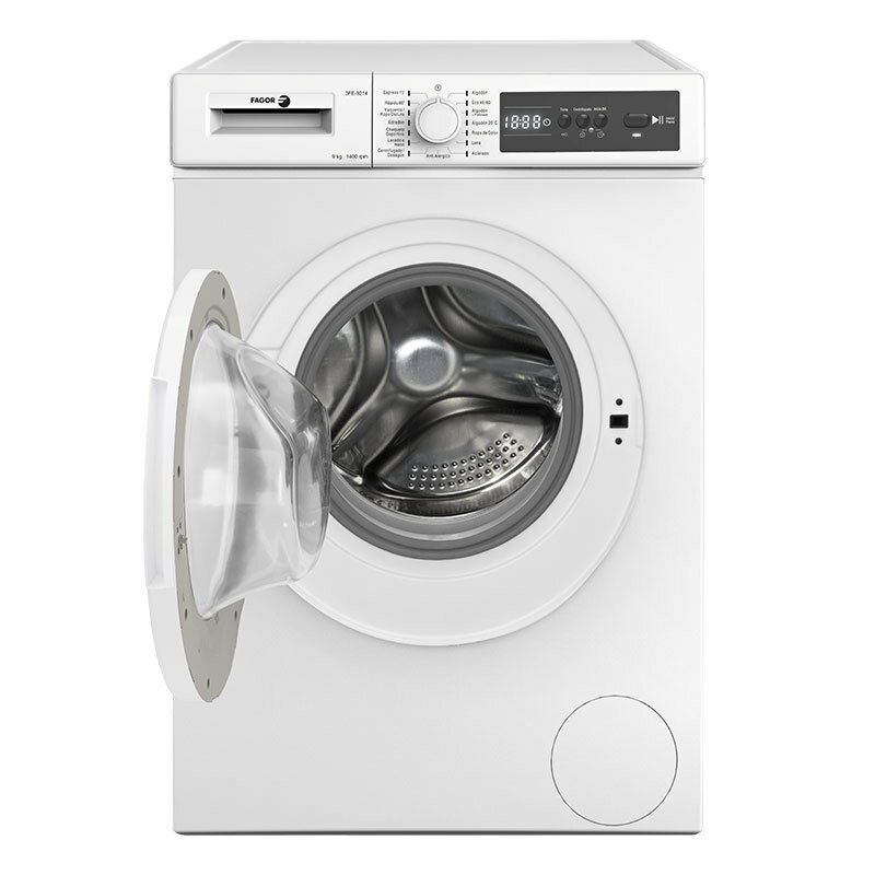 Lavadora carga frontal Fagor 4FE9214 – 9 kg, 1.400 rpm, Clase A