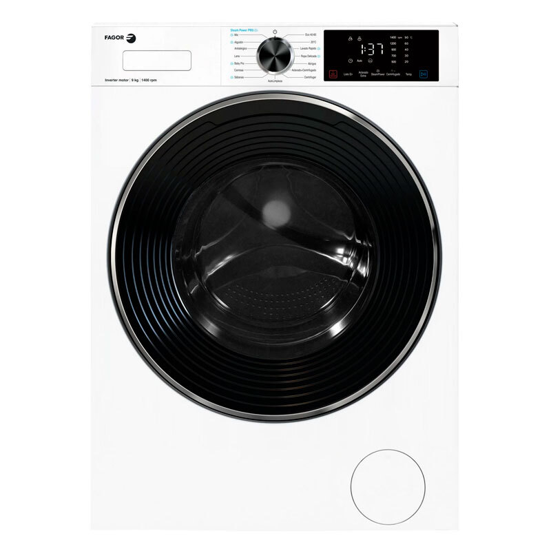 Lavadora de carga frontal Fagor 5FE-9714 – 9 kg, 1.400 rpm, Clase A