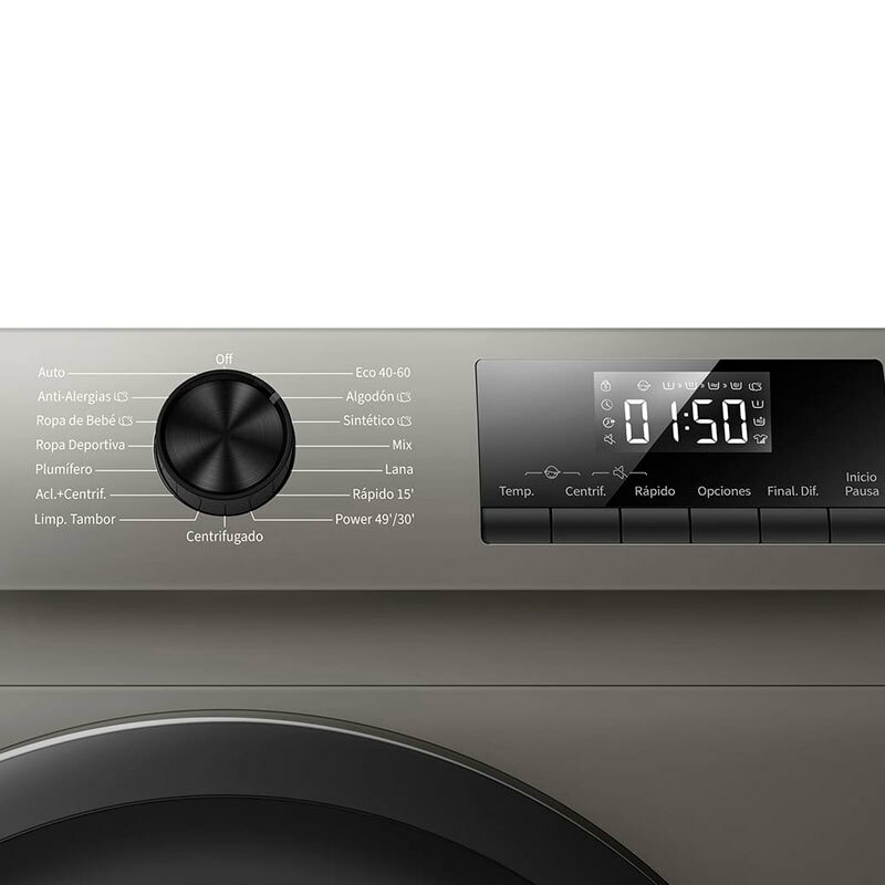 Lavadora Hisense WF1Q8041BT – 8 kg, 1.400 rpm, Clase A