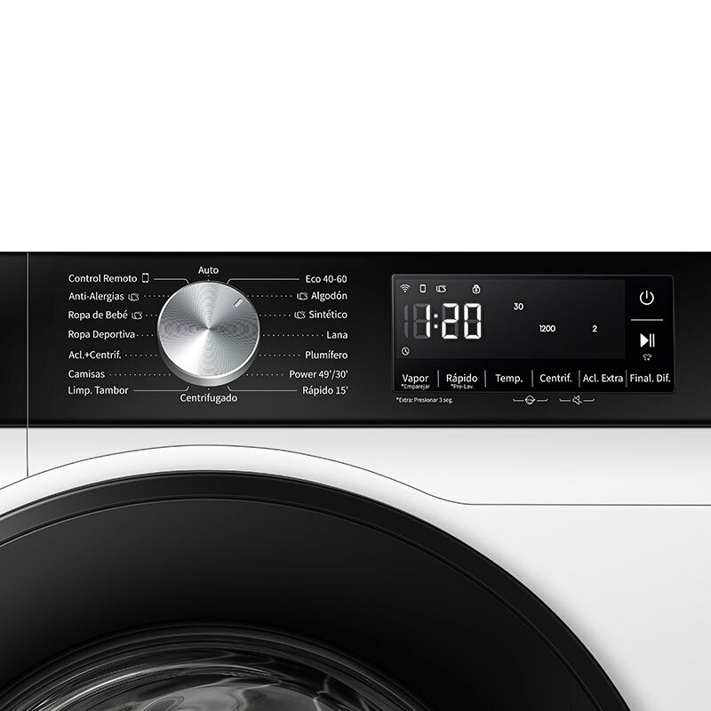 Lavadora Hisense WF3S1043BW3 – 10,5 kg, 1.400 rpm, Wi‑Fi