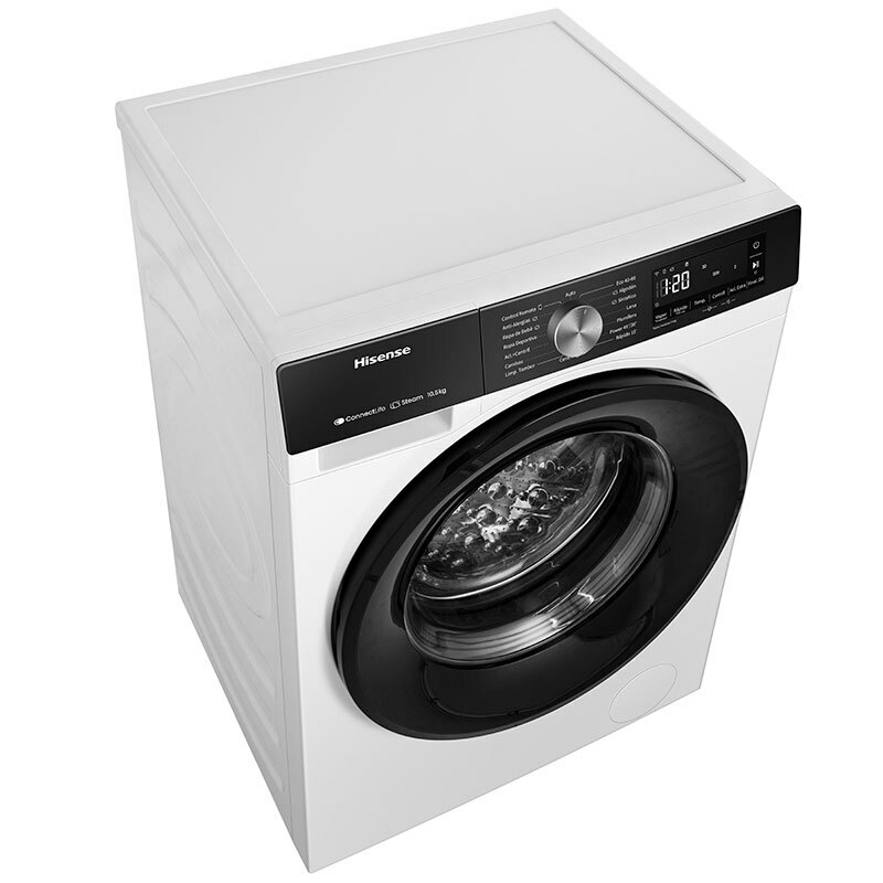 Lavadora Hisense WF3S1043BW3 – 10,5 kg, 1.400 rpm, Wi‑Fi