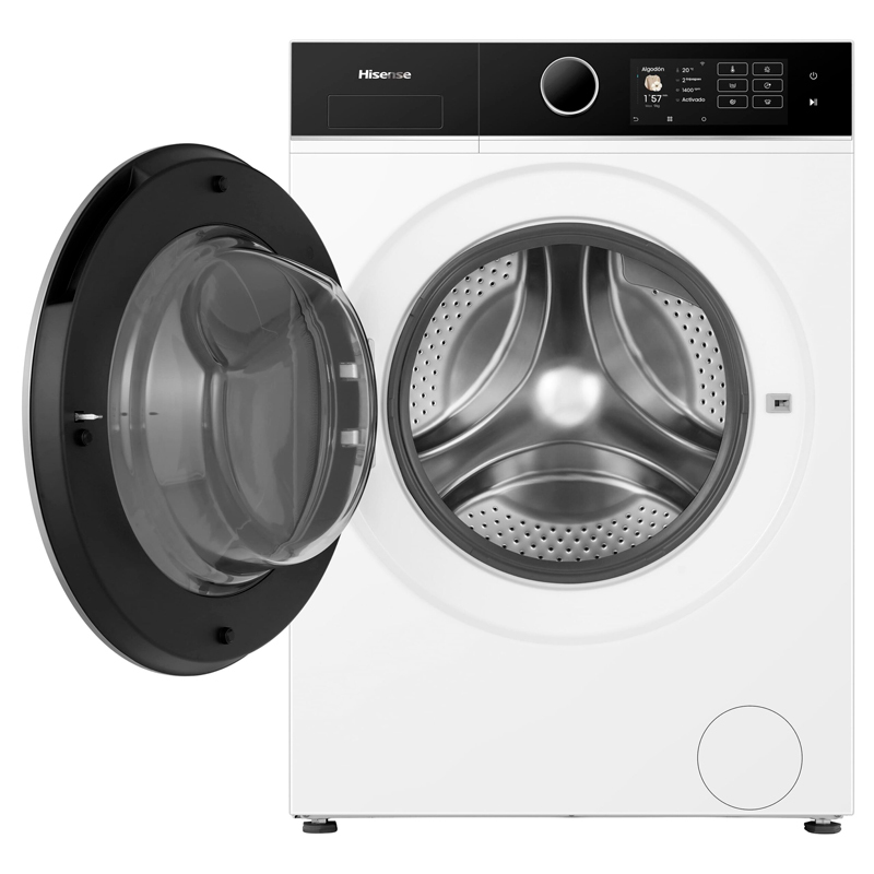 Lavadora de carga frontal Hisense WF5i9043BWFS – 9 kg, 1.400 rpm, Wi‑Fi