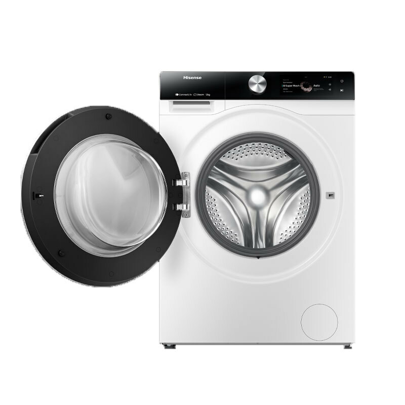 Lavadora Hisense WF7S1247BW – 12 kg, 1.400 rpm, Autodosificación