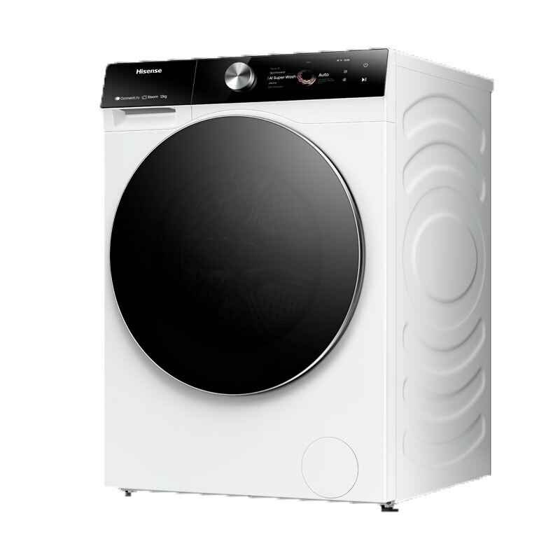 Lavadora Hisense WF7S1247BW – 12 kg, 1.400 rpm, Autodosificación