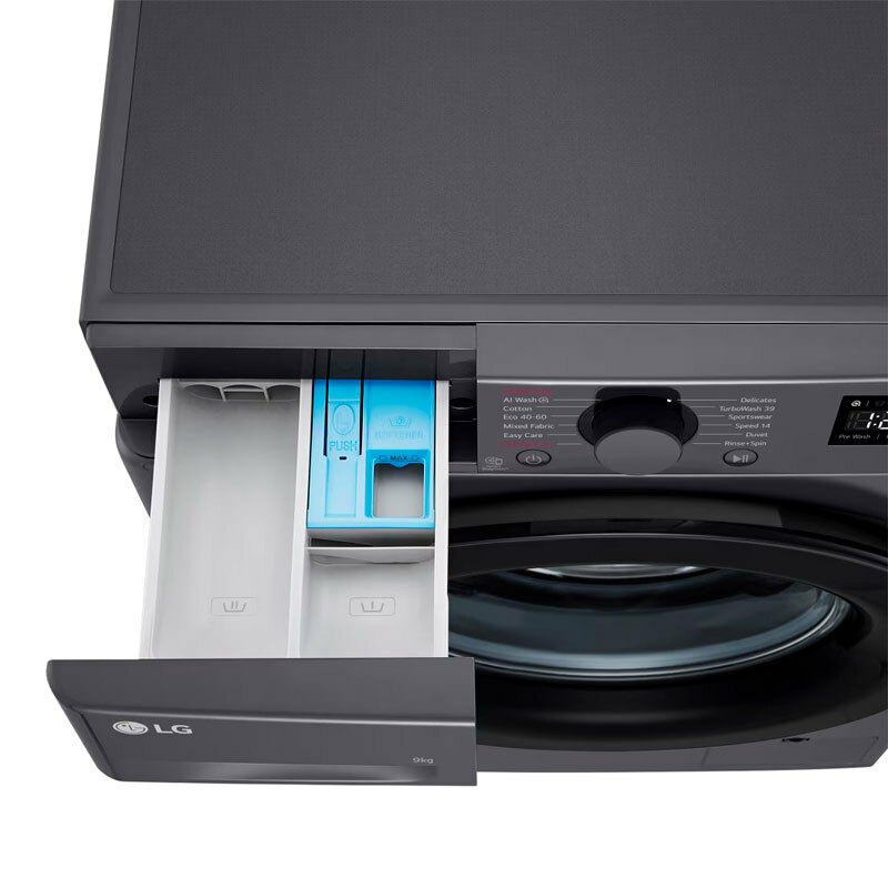 Lavadora de carga frontal LG F4WR5009A6M – 9 kg, 1.400 rpm, Wi‑Fi