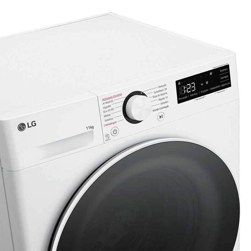 Lavadora frontal LG F4WR6011A0W – 11 kg, TurboWash360, Vapor