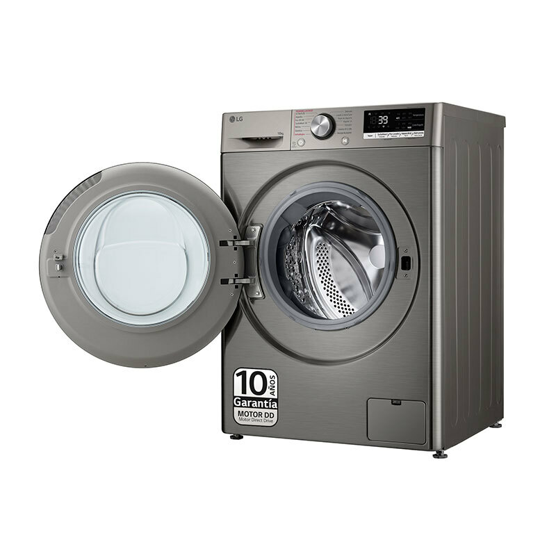 Lavadora LG F4WR7010AGS – 10 kg, AI Direct Drive, TurboWash360
