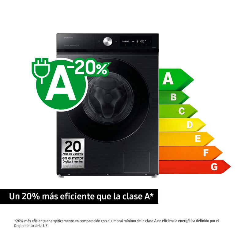 Lavadora Samsung WW11DB7B94GBU3 – 11 kg, Autodosificación, SmartThings