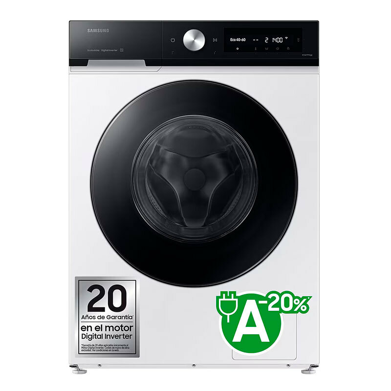 Lavadora carga frontal Samsung WW11DB7B94GEU3 – 11 kg, Autodosificación, Motor Inverter