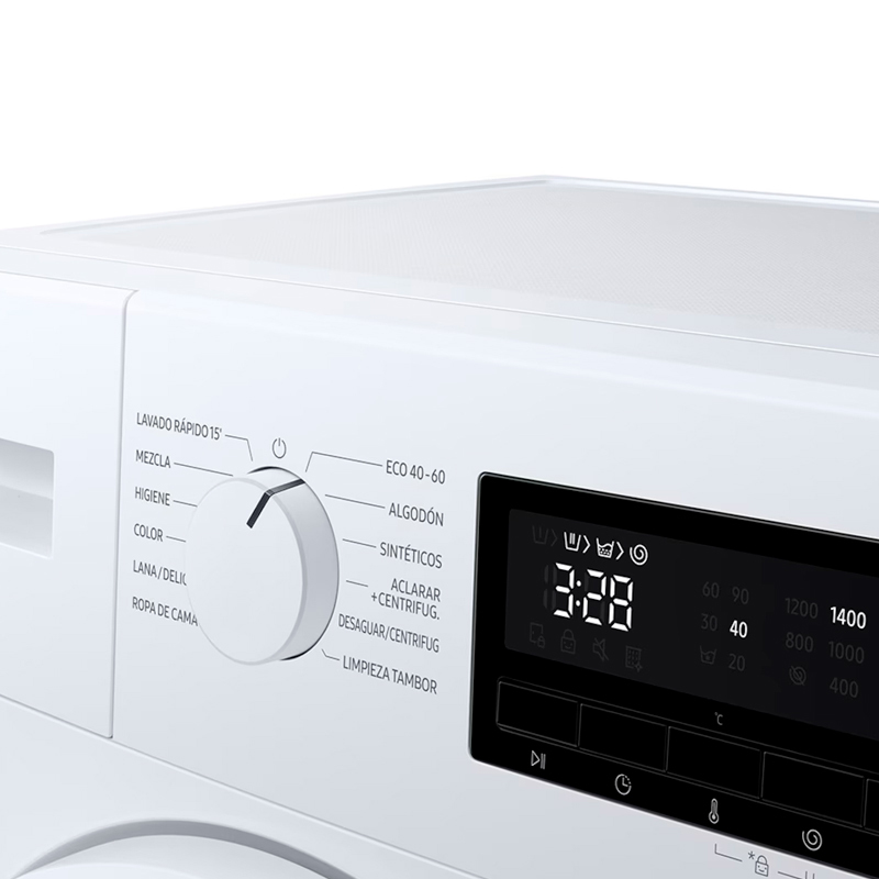 Lavadora carga frontal Samsung WW70FG3M05TWEC – 7 kg, 1400 rpm, Clase A