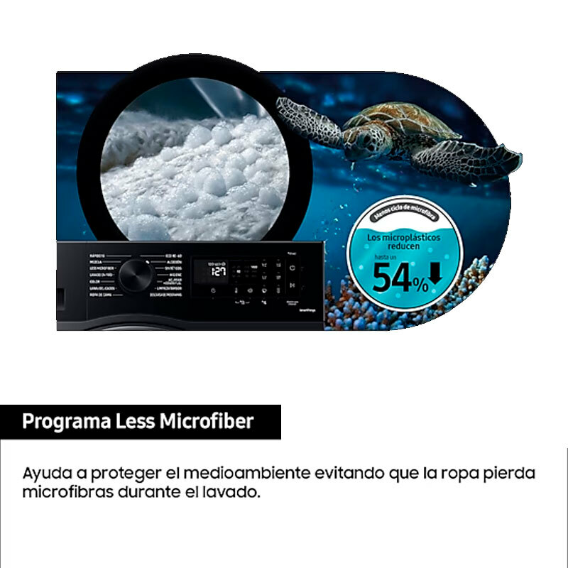 Lavadora carga frontal Samsung WW80CGC04DABEC – 8 kg, 1400 rpm, WiFi