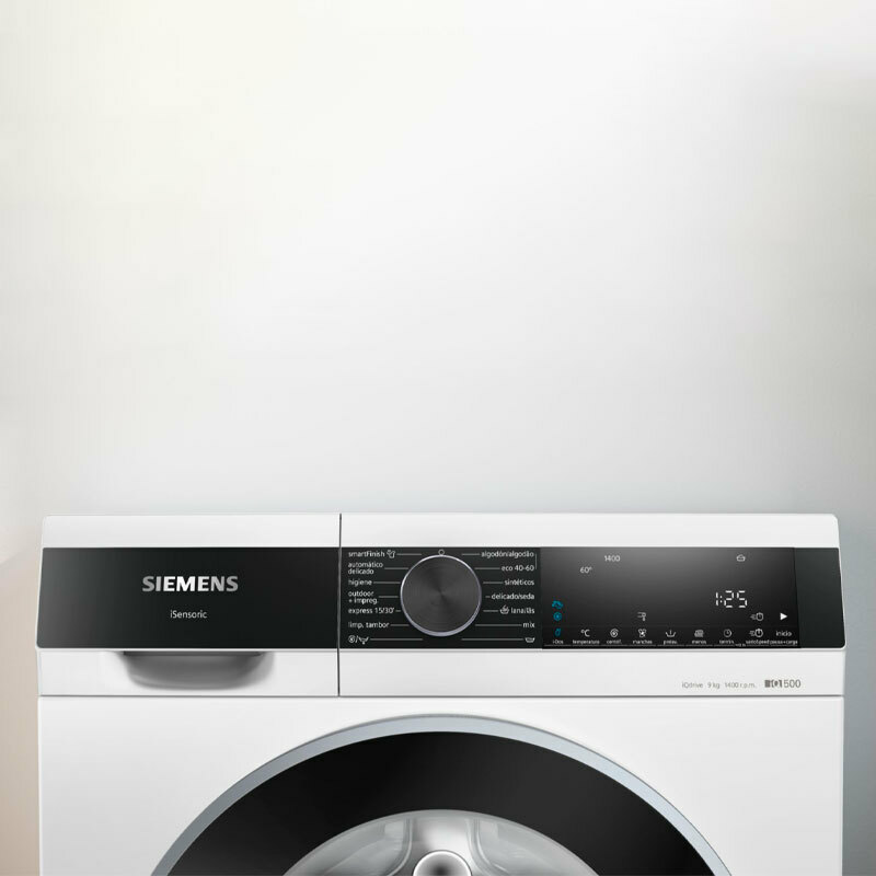 Lavadora carga frontal Siemens WG44G2F1ES – 9 kg, 1.400 rpm, Dosificación automática