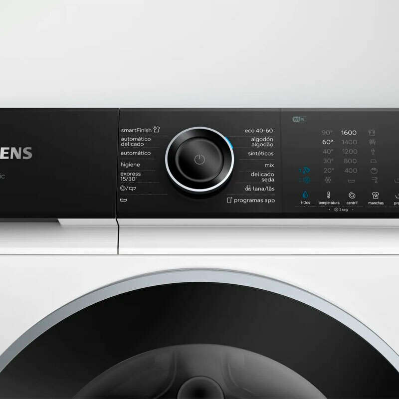 Lavadora Siemens WG56H2A0ES – 10 kg, 1600 rpm, i-Dos