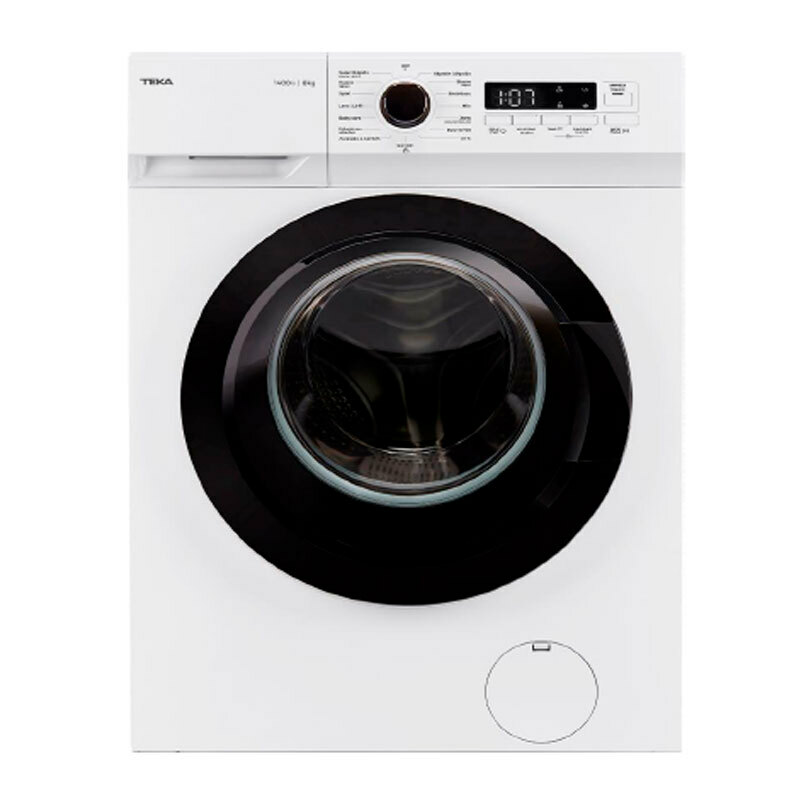 Lavadora carga frontal Teka WMK 40840 – 8 kg, Inverter silencioso, Clase A
