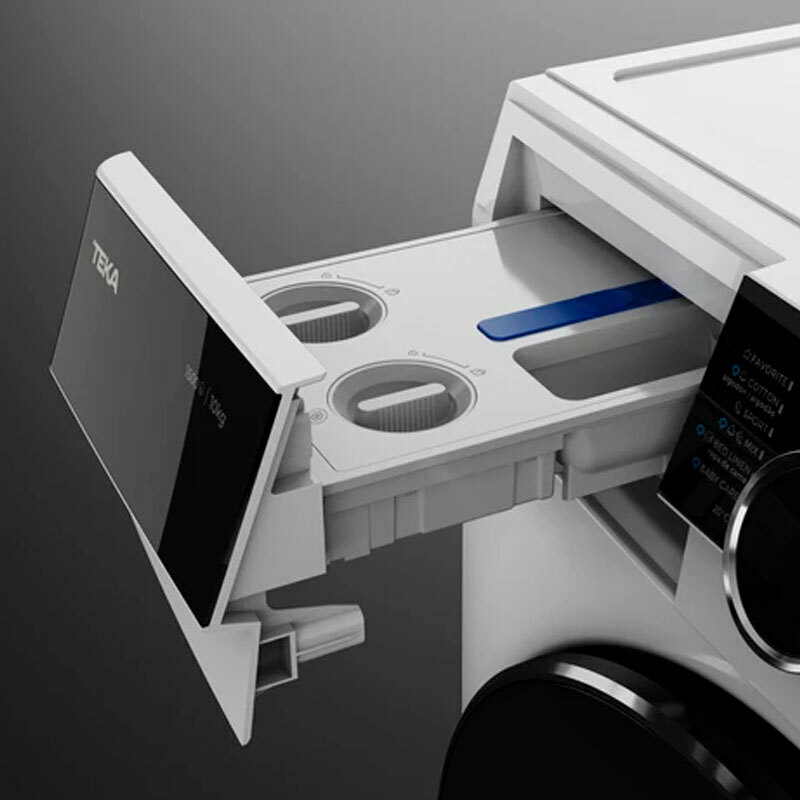 Lavadora frontal Teka WMK 81050 WH – 10 kg, AutoDose, T-Inverter