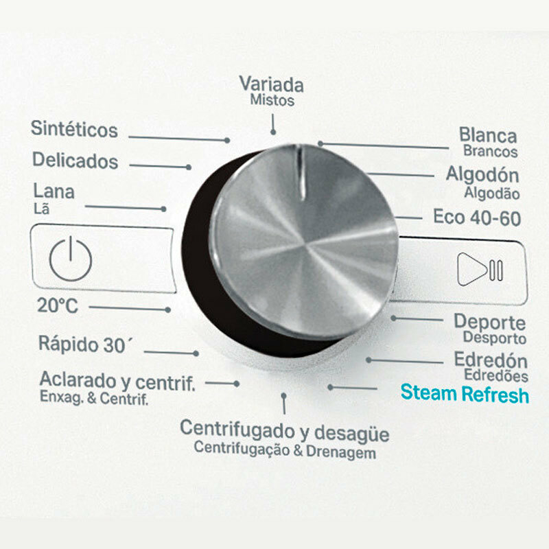 Lavadora de carga frontal Whirlpool FFB11489BVSPT – 11 kg, 1.400 rpm, Clase A