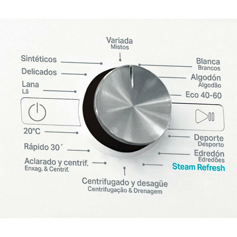 Lavadora carga frontal Whirlpool FFB8489BVSPT – 8 kg, 1.400 rpm, Clase A