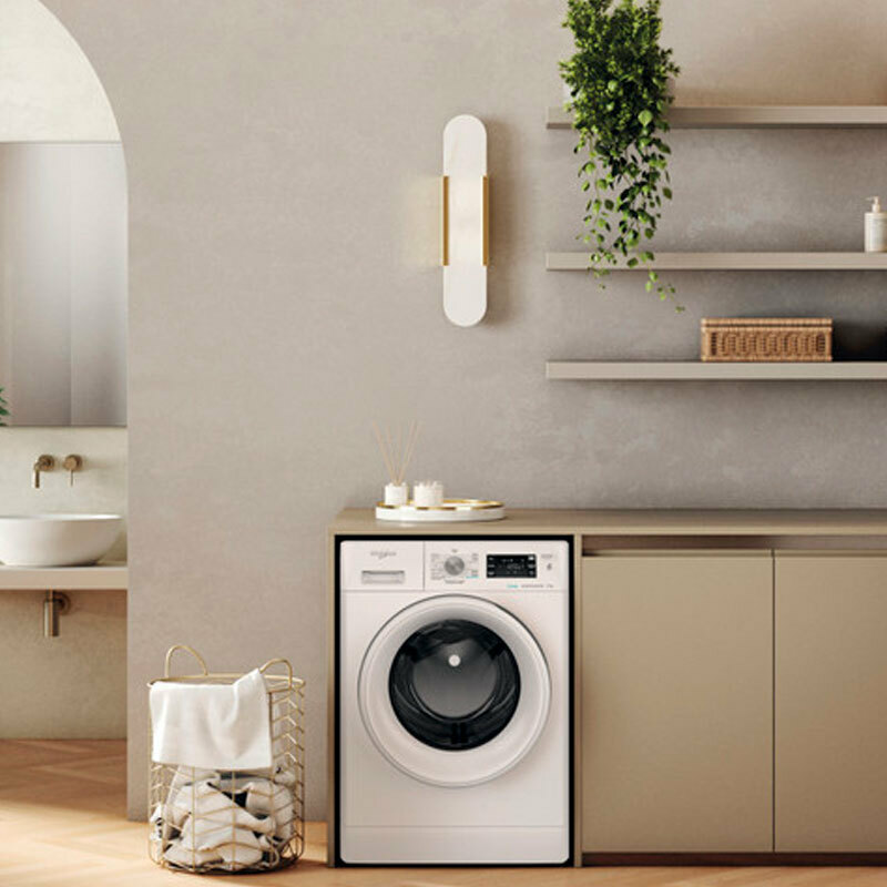 Lavadora carga frontal Whirlpool FFB9269WVSP – 9 kg, 1.200 rpm, Motor Inverter