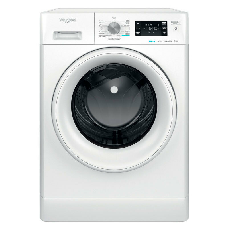 Lavadora frontal Whirlpool FFB9489WVSPT – 9 kg, 1.400 rpm, Clase A