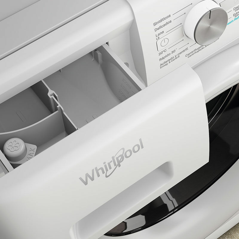 Lavadora carga frontal Whirlpool FFB 8258 WV SP – 8 kg, Motor Inverter, Función vapor