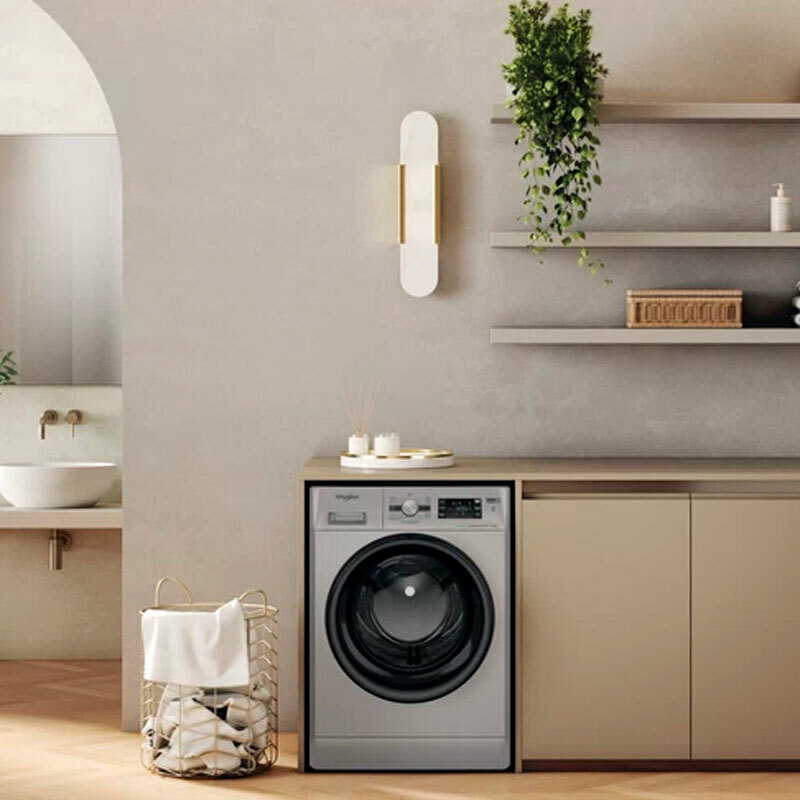 Lavadora carga frontal Whirlpool FFB 9489 SBV SPT – 9 kg, 1.400 rpm, Clase A