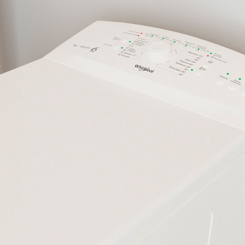Lavadora carga superior Whirlpool TDLR 7220SS SP/N – 7 kg, 1151 rpm, 40 cm compacto