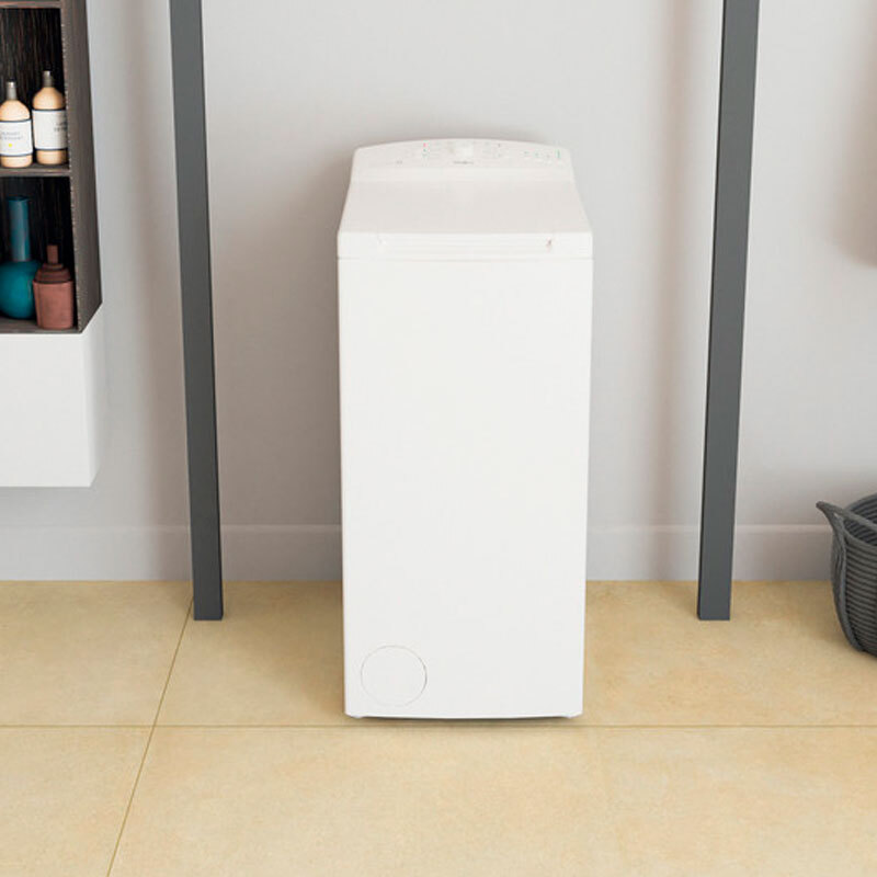 Lavadora carga superior Whirlpool TDLR 7220SS SP/N – 7 kg, 1151 rpm, 40 cm compacto