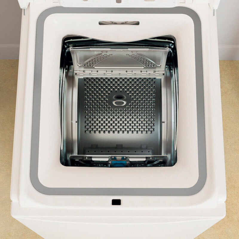 Lavadora carga superior Whirlpool TDLR 7220SS SP/N – 7 kg, 1151 rpm, 40 cm compacto