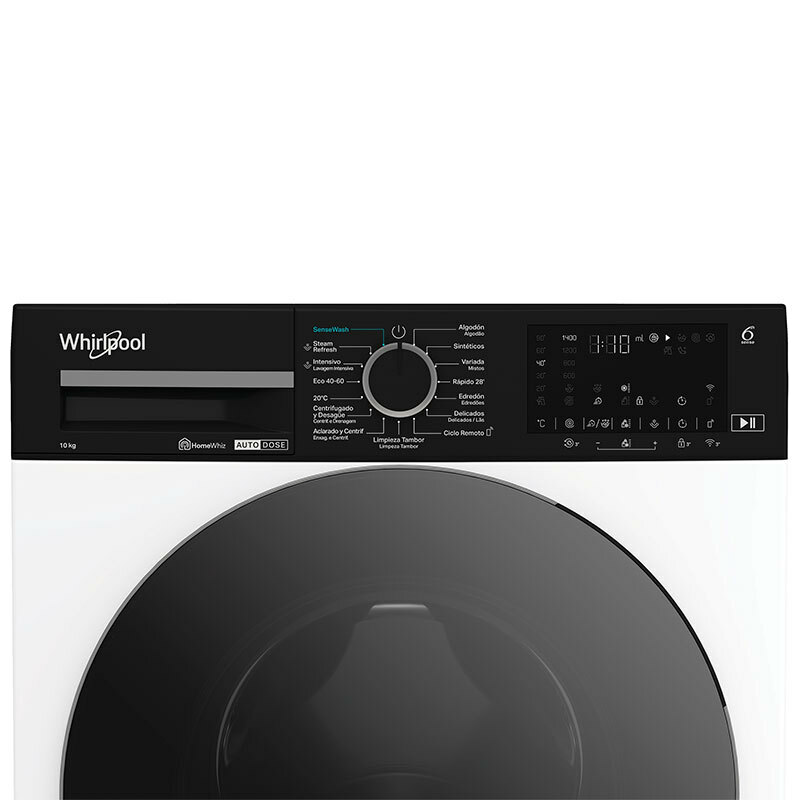 Lavadora carga frontal Whirlpool WPM07WADSSPT – 10 kg, Inverter, Wi‑Fi