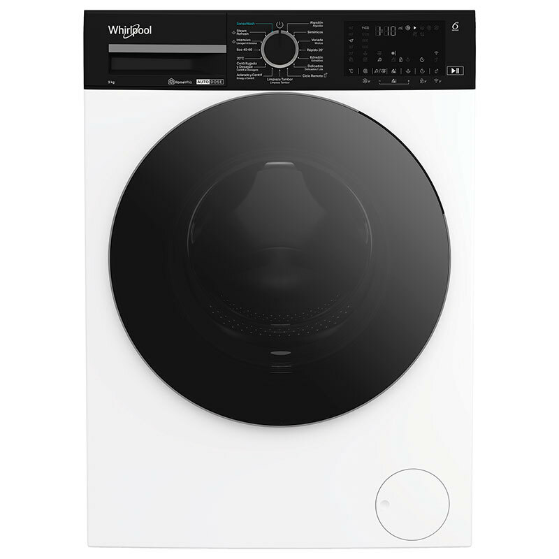 Lavadora Whirlpool WPM911WADSSPT – 9 kg, 1400 rpm, AutoDose