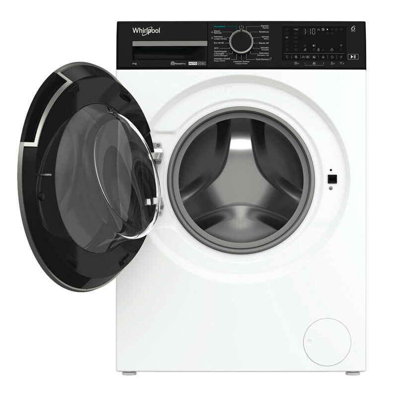 Lavadora frontal Whirlpool WPM97WADSSPT – 9 kg, 1.400 rpm, WiFi