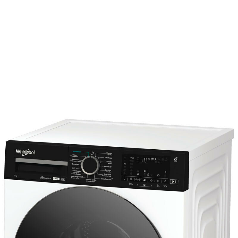 Lavadora frontal Whirlpool WPM97WADSSPT – 9 kg, 1.400 rpm, WiFi