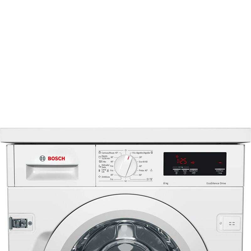 Lavadora integrable Bosch WIW24307ES – 8 kg, 1.200 rpm, Home Connect