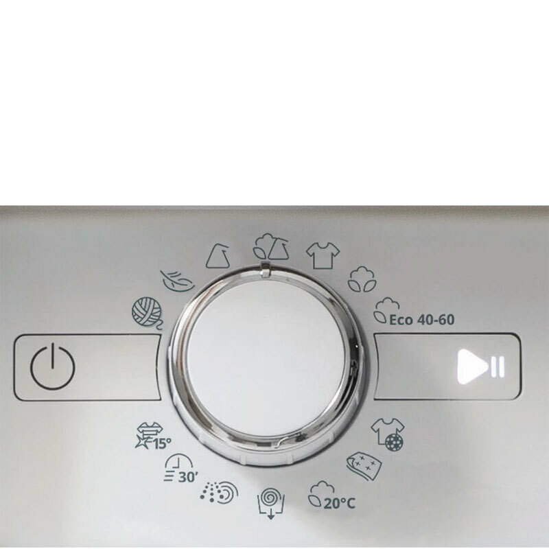 Lavadora integrable Whirlpool BIWMWG81485EEU – 8 kg, 1.400 rpm, 6th Sense