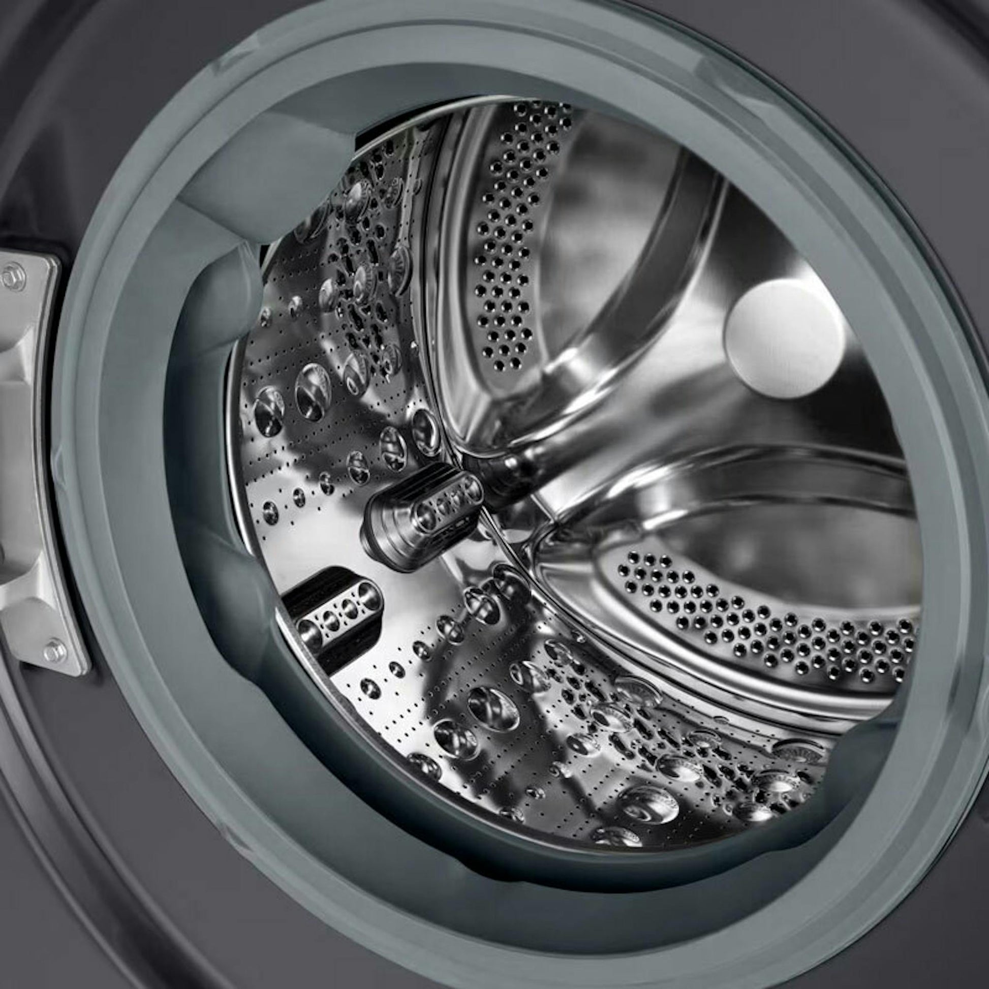 Interior del tambor de la lavadora de carga frontal LG F4WR5009A6M