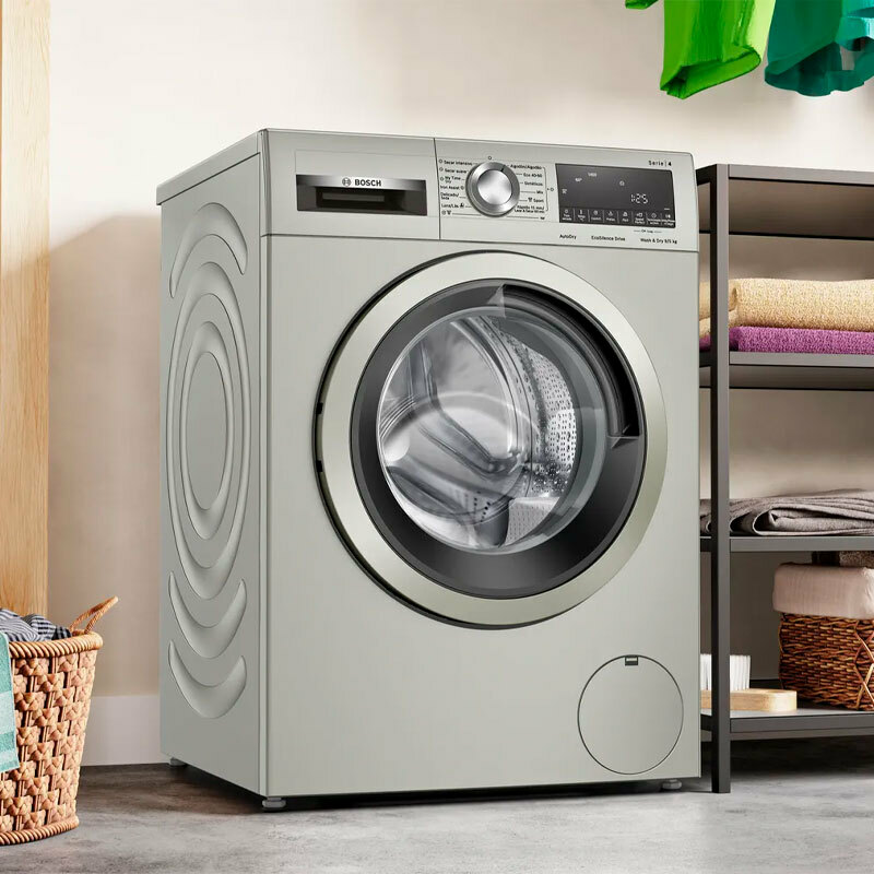 Lavasecadora Bosch WNA1341XES – 9 kg lavado, 5 kg secado, Motor EcoSilence