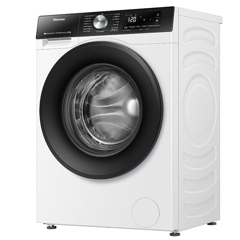 Lavasecadora Hisense WD3S8043BW3 – 8 kg lavado, 5 kg secado, Wi‑Fi