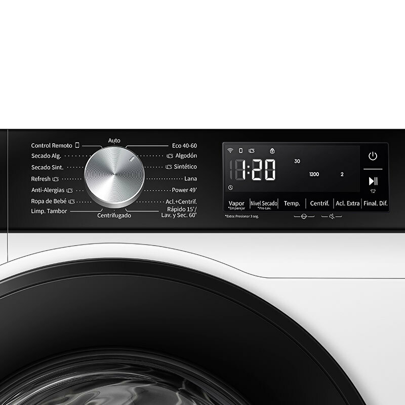 Lavasecadora Hisense WD3S9043BW3 – 9 kg lavado, 6 kg secado, WiFi