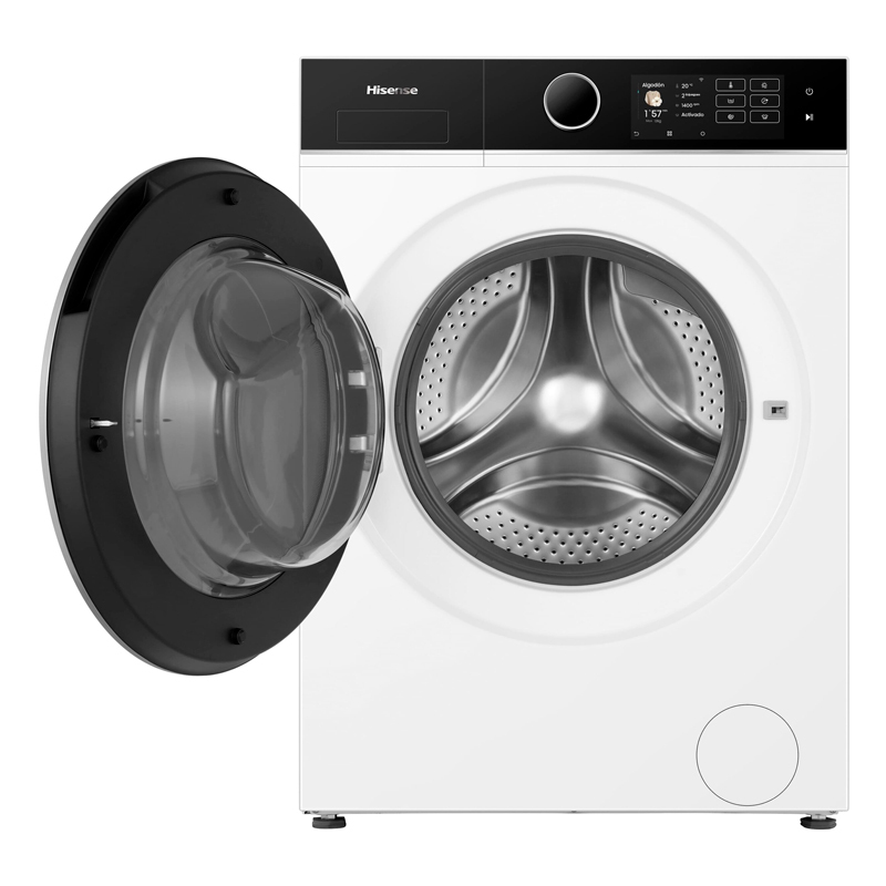 Lavasecadora Hisense WD5i1245BWR – 12 kg lavado, 8 kg secado, Kitchen Fit