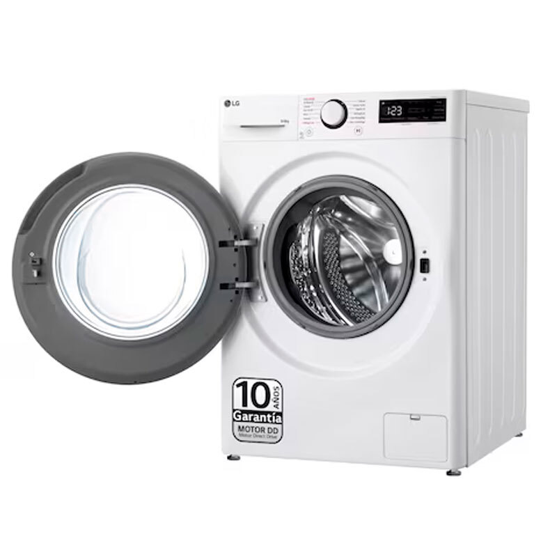 Lavasecadora LG F4DR5009A3W – 9 kg lavado/6 kg secado, Inverter Direct Drive AI DD, Función Vapor