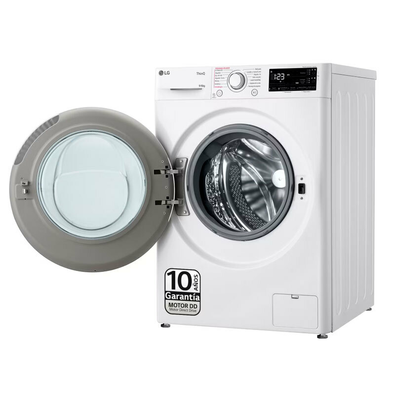 Lavasecadora LG F4DR5509A0W – 9 kg lavado, 6 kg secado, AI DD