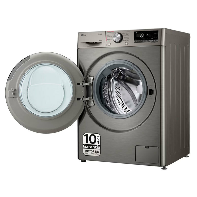 Lavasecadora LG F4DR7009AGS – 9 kg lavado, 6 kg secado, AI Direct Drive