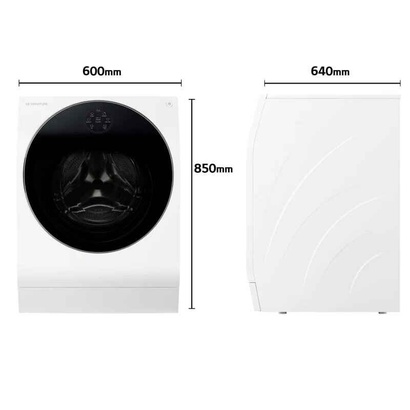 Lavasecadora LG LSWD100E – 12 kg lavado, 7 kg secado, Bomba de calor