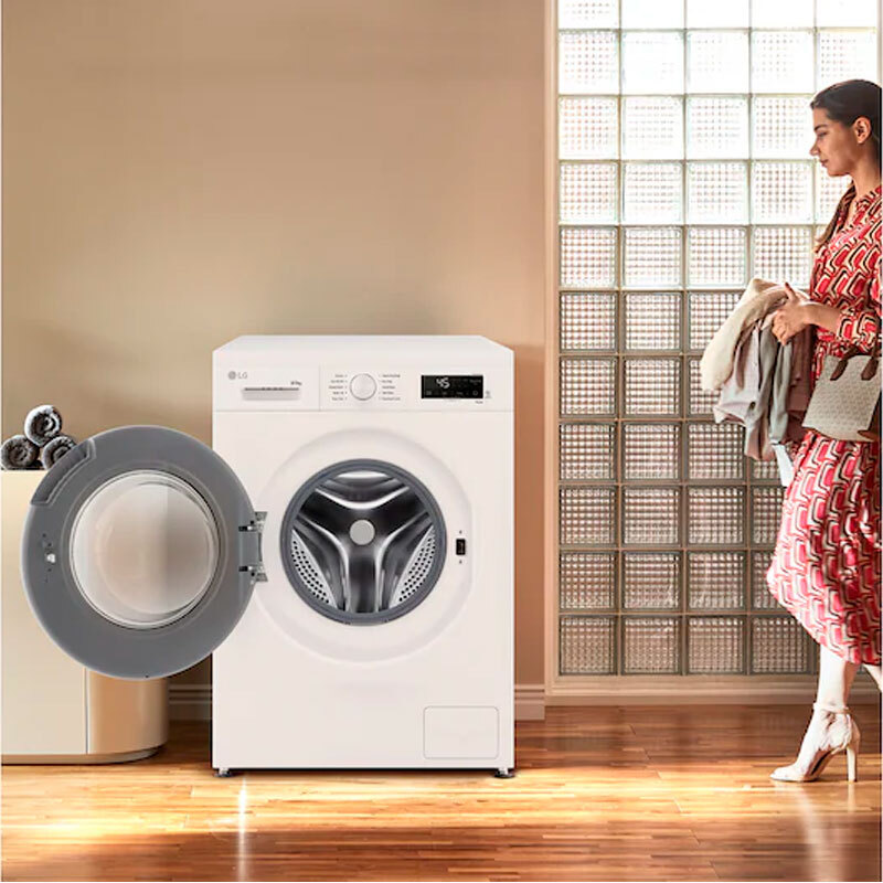 Lavasecadora LG W4X1085NWH – 8 kg/5 kg, 1400 rpm, WiFi ThinQ