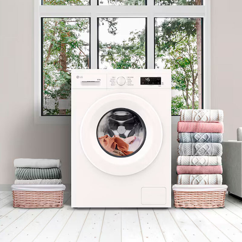 Lavasecadora LG W4X1085NWH – 8 kg/5 kg, 1400 rpm, WiFi ThinQ