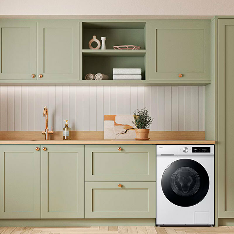 Lavasecadora Samsung WD90DB7B85GWU3 – IA, 9/6 kg, Autodosificación