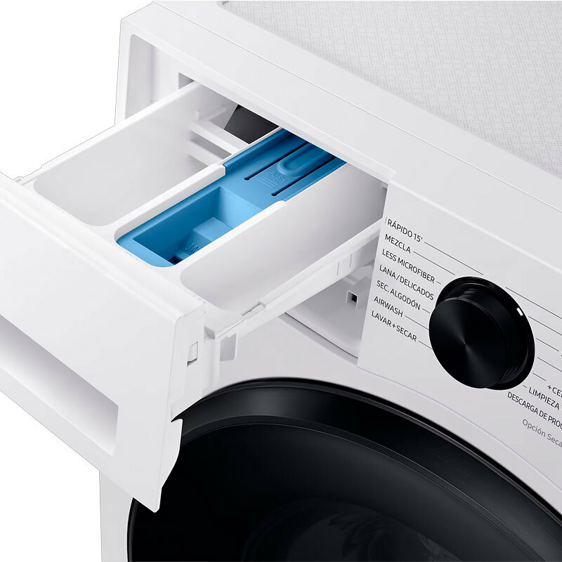 Lavasecadora libre instalación Samsung WD90DG5B15BEEC – 9 kg lavado, 6 kg secado, Motor Digital Inverter