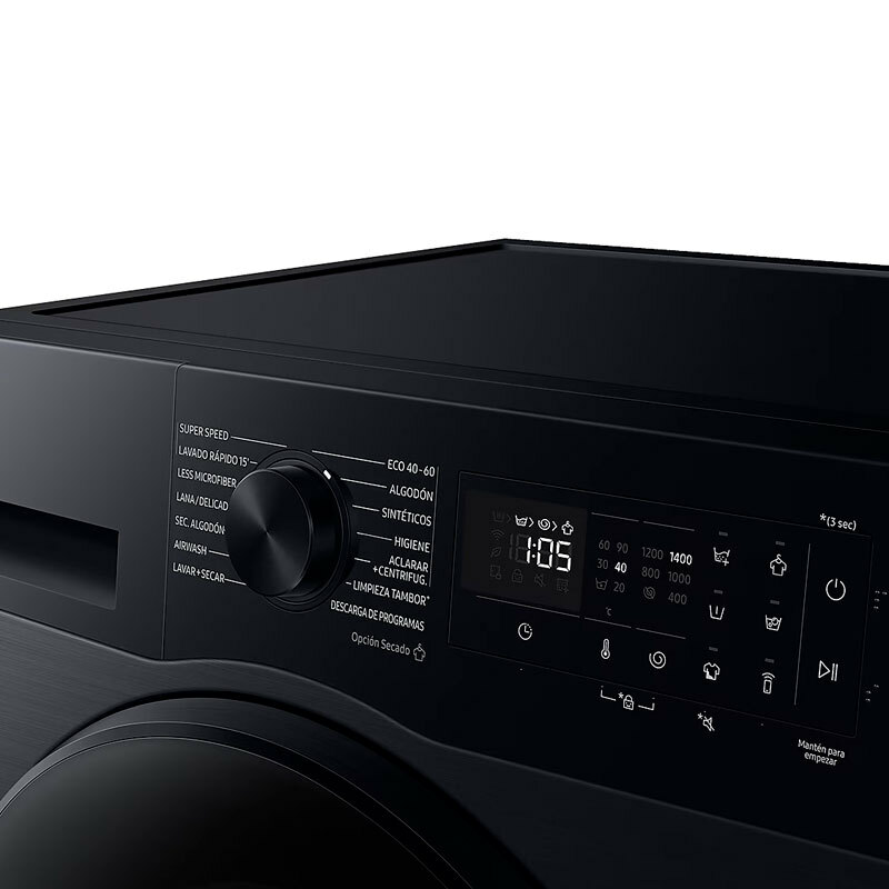 Lavasecadora Samsung WD90DG5G34BBEC – 9 kg lavado, 5 kg secado, Fondo 48 cm